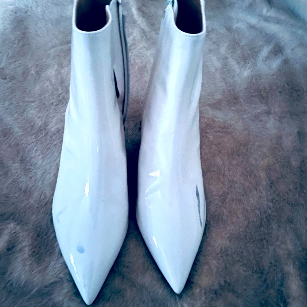 COACH kitten heel parent bootie size 9